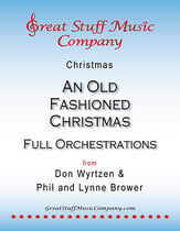 An Old Fashioned Christmas Orchestra sheet music cover